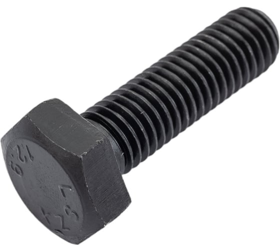 Болт Море-Метизов DIN 933, кл.пр. 12.9, оксид, M10x35 мм, 2 шт. BOLT93310352M
