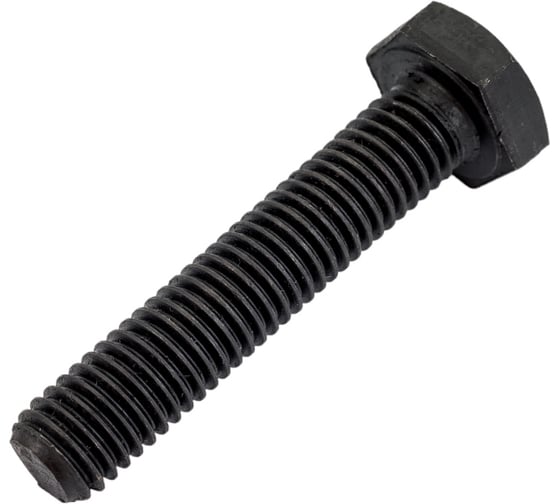 Болт Море-Метизов DIN 933, кл.пр. 12.9, оксид, M10x50 мм, 2 шт. BOLT93310502M
