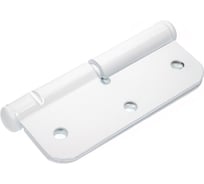 Петля накладная Левша ПН1-85 кр.уг. белая правая У1-6609.Бп