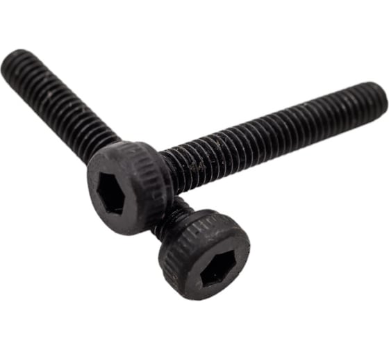 Винт Море-Метизов DIN 912, класс прочности 12.9, оксид, М2,5x16 мм, 10 шт. VINT912251610M 1