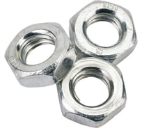 Гайка Море-Метизов DIN 439 класс прочности 6.0, цинк, М6, 25 шт. GAYKA439CM625M