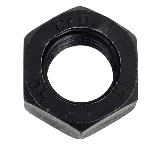 Гайка Море-Метизов DIN 934 класс прочности 12, оксид, M20, 2 шт. GAYKA934M202M 1