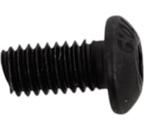 Винт Море-Метизов ISO 7380, класс прочности 10.9, оксид, M3x6 мм,1000 шт. VINT7380361000M