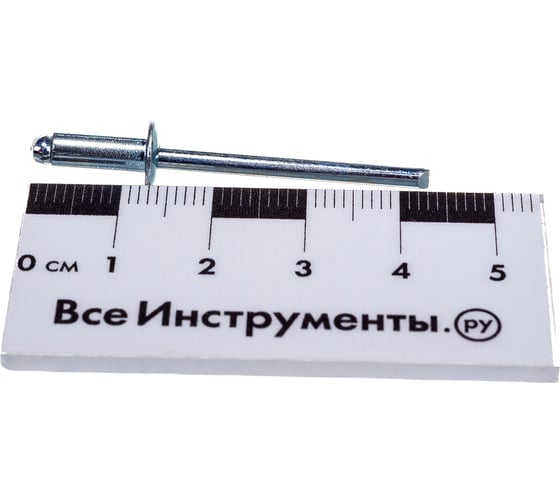 Заклепки вытяжные стальные (4х10 мм; 50 шт) Дело техники 453410
