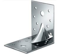 Усиленный крепежный уголок Билар 70х70х55x2 мм, нерж., 80 штук KUU_nerg-70