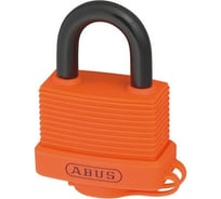 Навесной замок ABUS 717AL/45 ORANGE C/BLISTER 26675