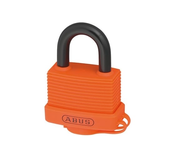 Навесной замок ABUS 717AL/45 ORANGE C/BLISTER 26675