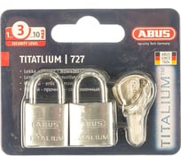 Навесные замки ABUS 727TI/20 TWINS C/BLISTER 26657