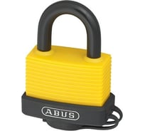 Навесной замок ABUS 717AL/45 YELLOW C/BLISTER 26676