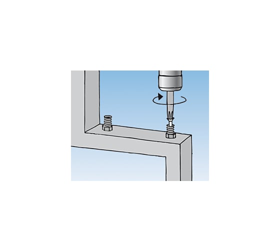 Крепеж для ступеней Fischer TB 50 штук 60580