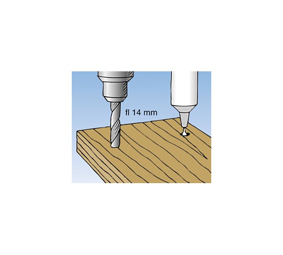 Крепеж для ступеней Fischer TB 50 штук 60580