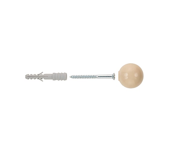 Ограничитель хода двери Fischer TS 8 BG бежевый 10 штук 60551 1