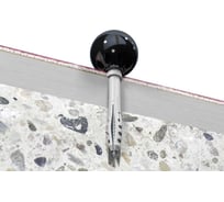 Ограничитель хода двери Fischer TS 8 S черный 10 штук 60539