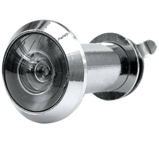 Дверной глазок FLO SILVER 200 градусов, 35-50 мм 77921