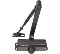 Дверной доводчик Tantos TS-DC045 графит, с усилием EN2 для дверей весом до 50 кг 00-00203323