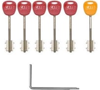 Комплект ключей для перекодировки замков KALE KILIT smartline 60476h, 75 мм stb 60476H00002