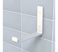 Набор кронштейнов для полки Граф Держалкин 2 шт., 220x135x30 мм, белый GDKR-005-б