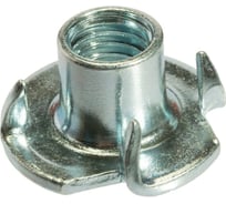 Гайка Insparion М6x9, DIN 1624, мебельная, врезная, цинк (10 шт) С1-00000904