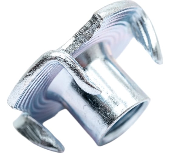 Гайка Insparion М6x9, DIN 1624, мебельная, врезная, цинк (50 шт) С1-00000905