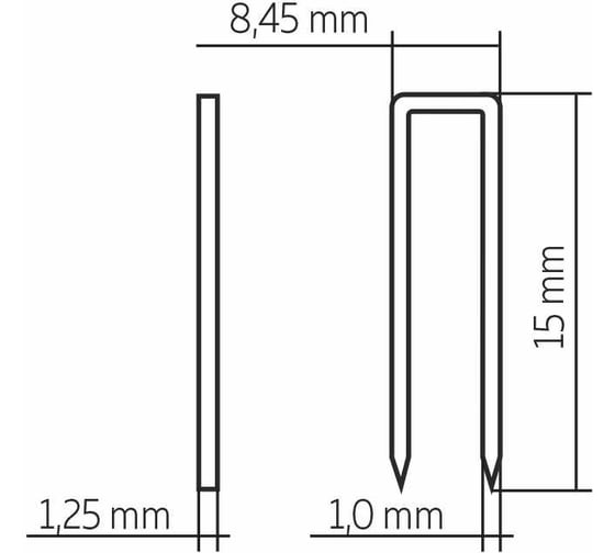 Усиленная скоба ForEst H-15 cnk 12000 штук МБ000018500