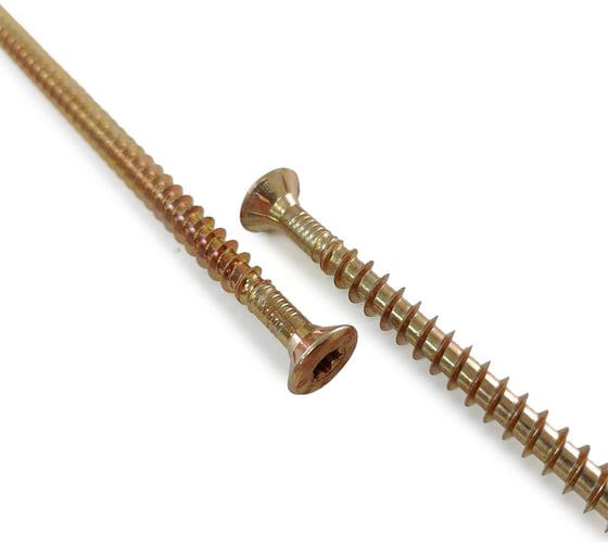 Шурупы Simpson Schmid Rapid FT SK Half-tip 10.0x240/228 TX50 (Жёлтый цинк, полная резьба, потай, 50 шт.) 1945741002400001