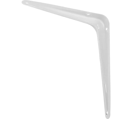 Кронштейн ТУНДРА 150x125x0.8 мм, металл, белый, 1 шт. 9420692