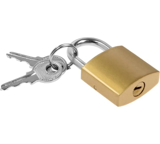 Навесной замок ТУНДРА тип 14, 25 мм, 2 ключа 9446339