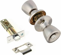 Защелка ТУНДРА 1202 с фиксатором, цвет матовый никель 2372281