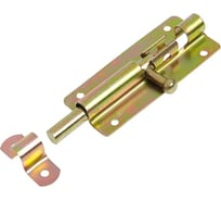 Дверная задвижка ТУНДРА ЗД 005 krep 100 мм, оцинкованная, 1 шт. 4379535