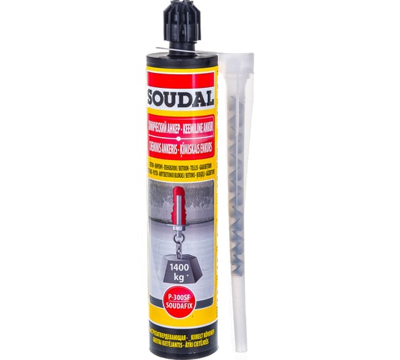 SOUDAL Химический анкер SOUDAFIX P-300SF 127051