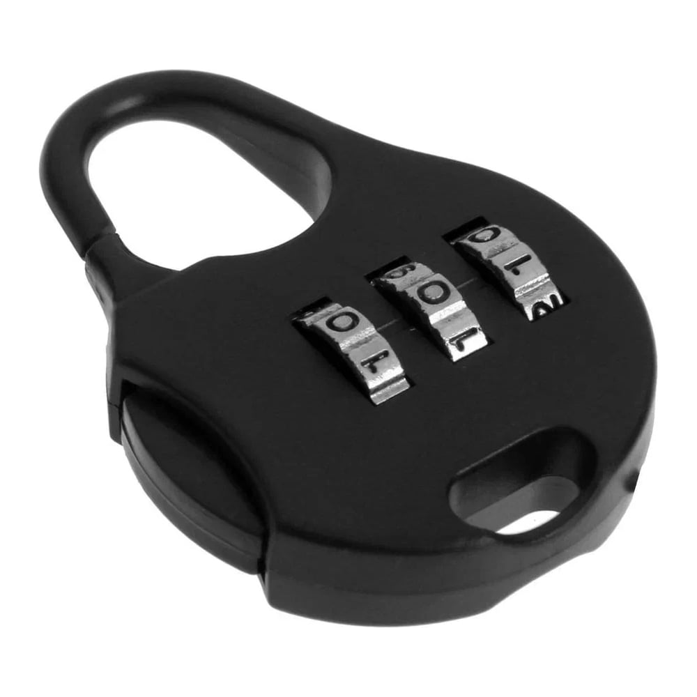 Навесной кодовый замок ТУНДРА ZK021 цвет черный 6969729 - выгодная цена ...