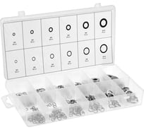 Набор плоских и пружинных шайб ТУНДРА krep 350 предметов 2919832