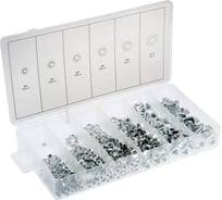 Набор шестигранных гаек ТУНДРА krep 600 предметов 2919815