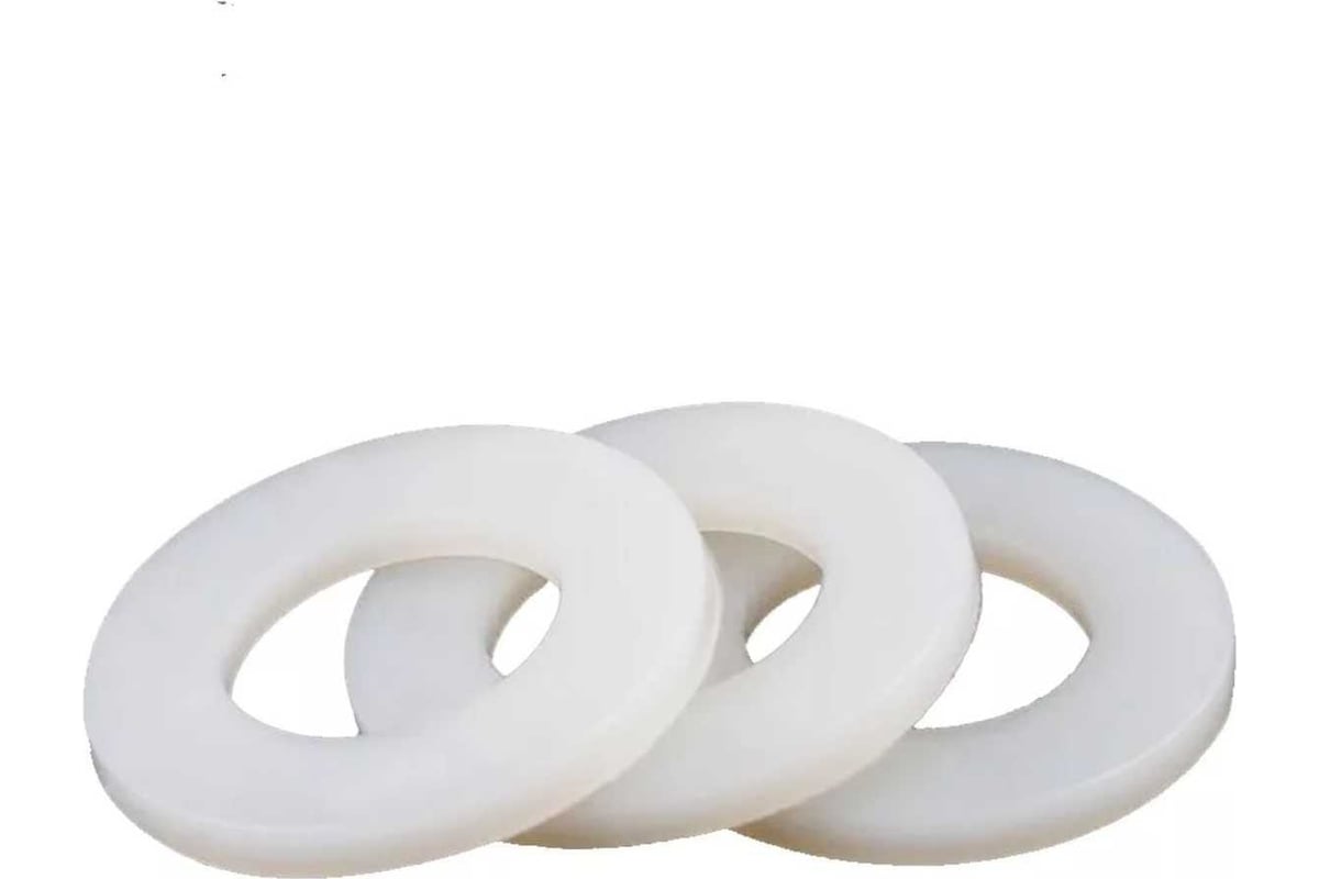 Шайба Insparion плоская, полиамидная (пластиковая), din 125, D10, 10 шт ...