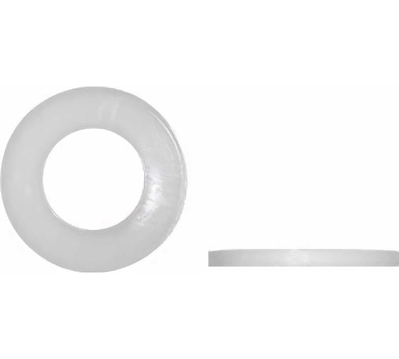 Шайба Insparion плоская, полиамидная (пластиковая), din 125, D6, 10 шт. С1-00001010