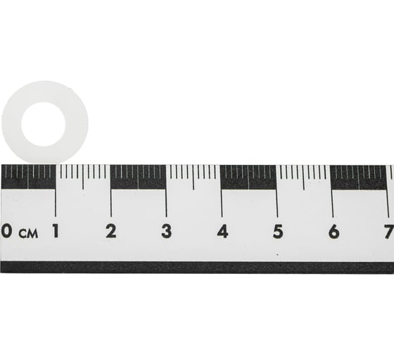 Шайба Insparion плоская, полиамидная (пластиковая), din 125, D8, 10 шт. С1-00001011