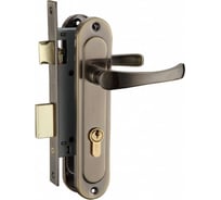 Врезной замок БУЛАТ ЗВ 4-1.70.79.01 Лора бронза малый 05101