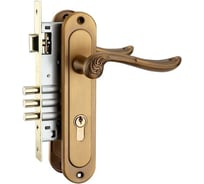 Врезной замок БУЛАТ ЗВ 4-3.70.10.11 Сигма золотая бронза 09732