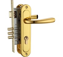 Врезной замок БУЛАТ ЗВ 4-3.70.115.05 Темпо золото малый 07397