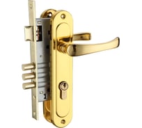 Врезной замок БУЛАТ ЗВ 4-3.70.79.05 Лора золото малый 05133