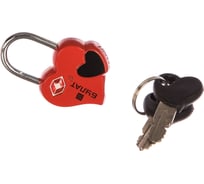 Навесной замок БУЛАТ ВС 1-50TSA красный/черный 09716