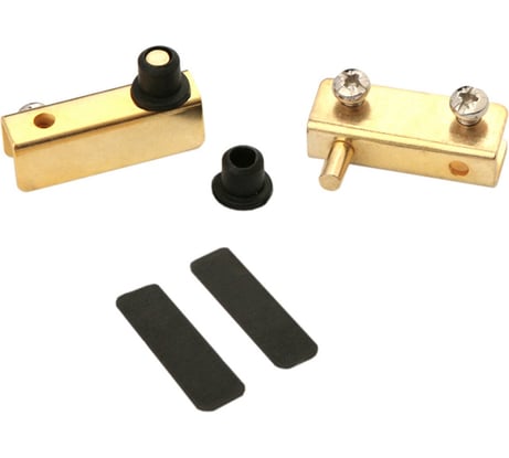 Петля для стеклянного фасада Lemax PROF золото M550 GP