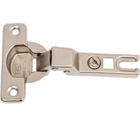 Мини петля Lemax PROF slide-on, 110 градусов, полунакладная, 85х50х20 мм, никель 51QS-1505-080-2000