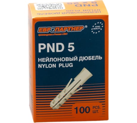 Нейлоновый дюбель Стройбат 5х25 мм 100 шт 23700