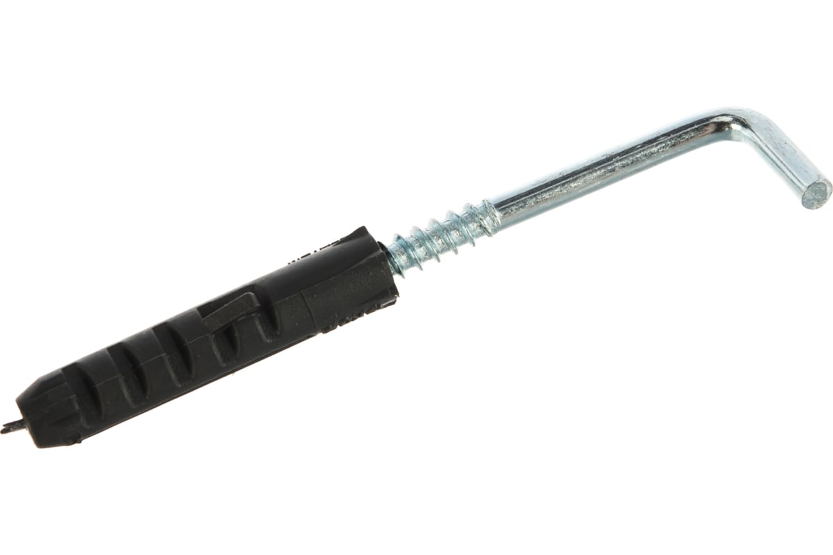 Г-образный крюк с дюбелем Стройбат 8 мм 3 шт 2742223 - выгодная цена ...