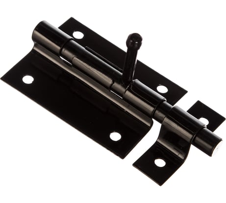 Задвижка ALBERTS черный лак диаметр 10/100мм, 137281