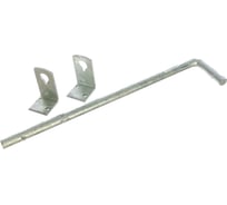 Засов для ворот ALBERTS горячеоцинкованный 400х40, диаметр 16мм, 211028 15867951