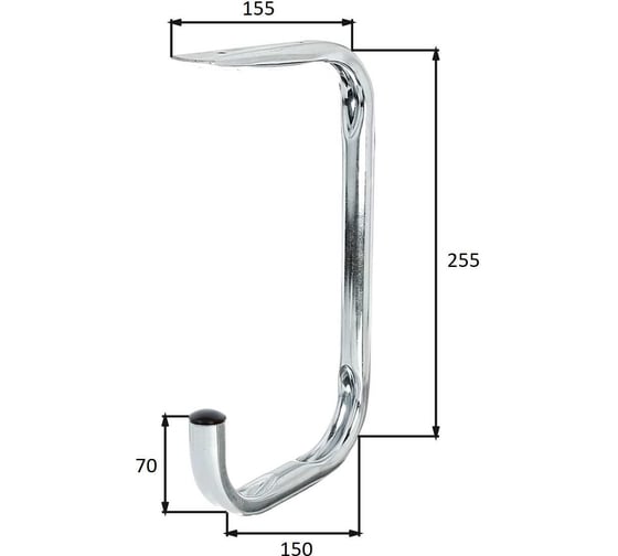 Потолочный крючок ALBERTS 155х255х150х70 мм 802134