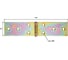 Петля для ящика ALBERTS оцинкованная 40x181,5мм 346928 6