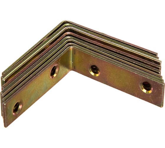 Крепежный уголок ALBERTS 60x60x16мм, 8 штук 336264